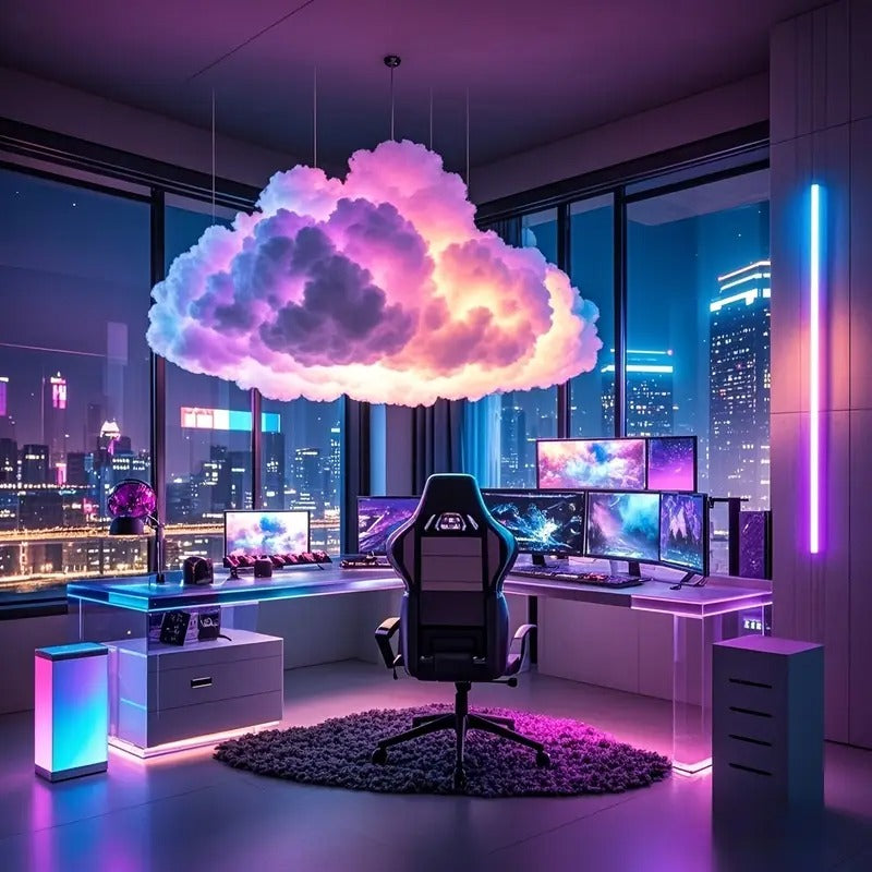 ajk usb powered 3d cloud light music rhythm multi color - Temu