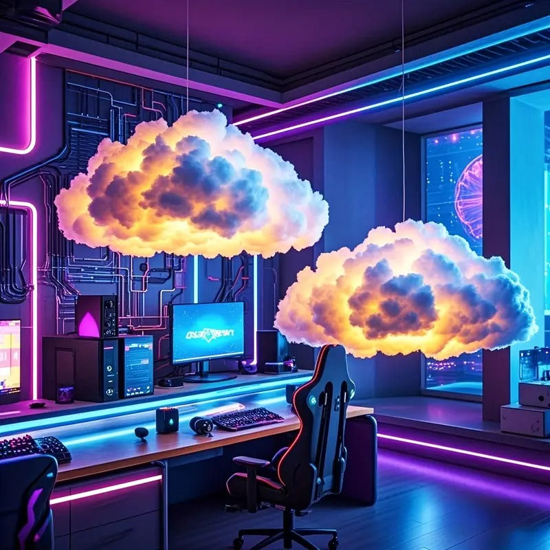 ajk usb powered 3d cloud light music rhythm multi color - Temu