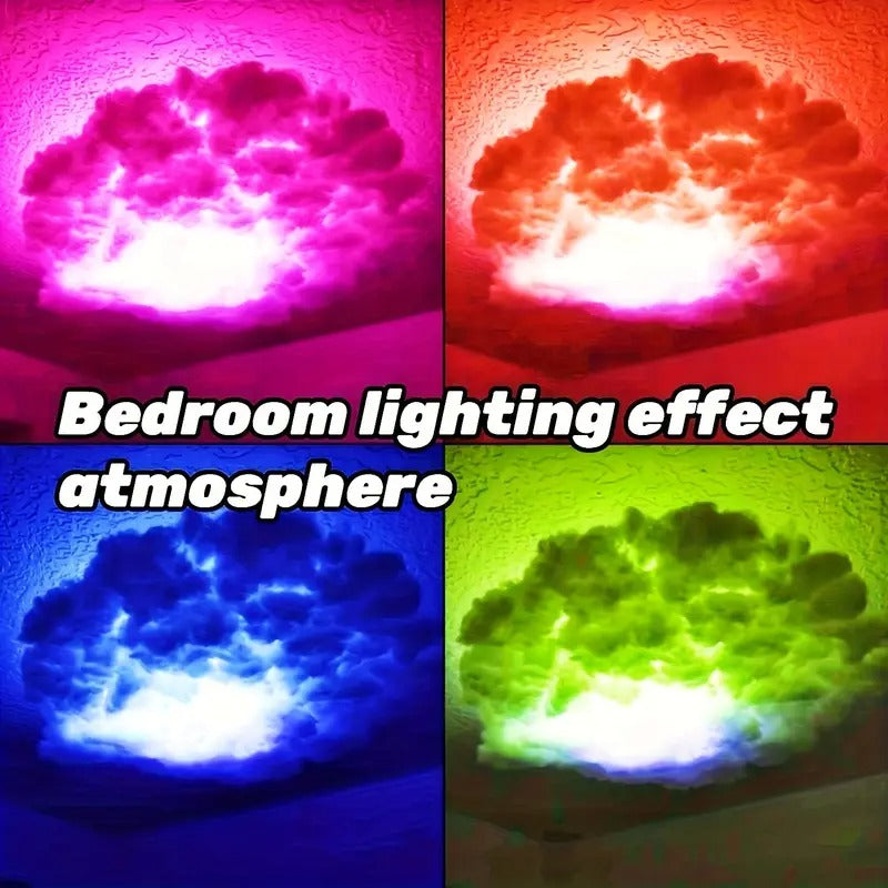 ajk usb powered 3d cloud light music rhythm multi color - Temu